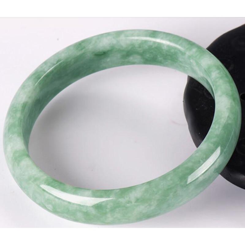 Elegant Jade Bangles Grade A Pure Natural Stone