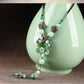 Beautiful Jade Flower Necklaces