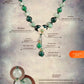 Genuine A+ Jade and Agate Flower Necklace