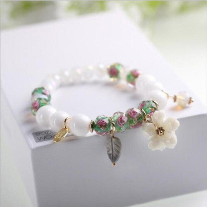 Glass Crystal Beaded Bracelets