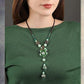 Beautiful Jade Flower Necklaces