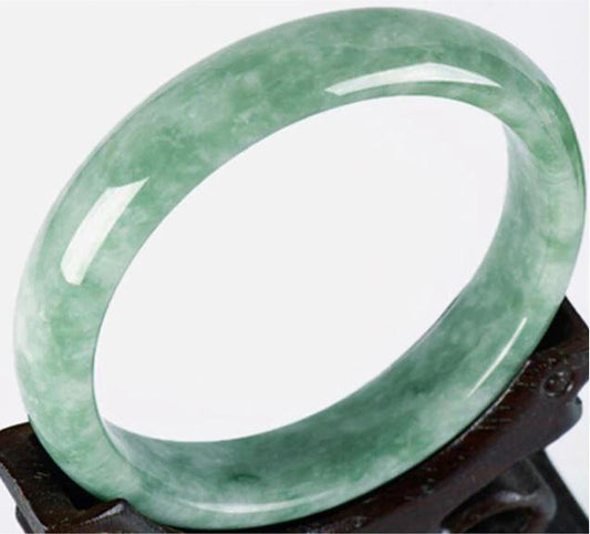 Elegant Jade Bangles Grade A Pure Natural Stone