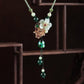 Elegant Jade Flower Necklaces