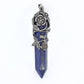 Prism Totem Natural Stone Crystal Flower Pendent Antique