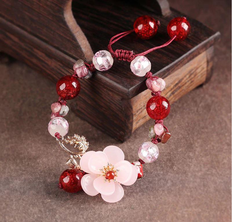 Charming Perfections High Quality Natural Luxury Pink Tourmaline flower bracelet Jewelry with wooden art background Pure Natural Stone Crystal Beauty Jewelry. Perfect for Birthday Gifts, Anniversary, Black Friday, Christmas, or any Occasion. Perfect Present for a Loved one. Fashion and Style. Very Fashionable for that special someone.