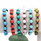 Natural Stone Beaded Braided Bracelets More Colors