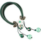 Charming Perfections High Quality Natural Green Jade flower bracelet Jewelry with white background Pure Natural Stone Crystal Beauty Jewelry. Perfect for Birthday Gifts, Anniversary, Black Friday, Christmas, or any Occasion. Perfect Present for a Loved one. Fashion and Style. Very Fashionable for that special someone.