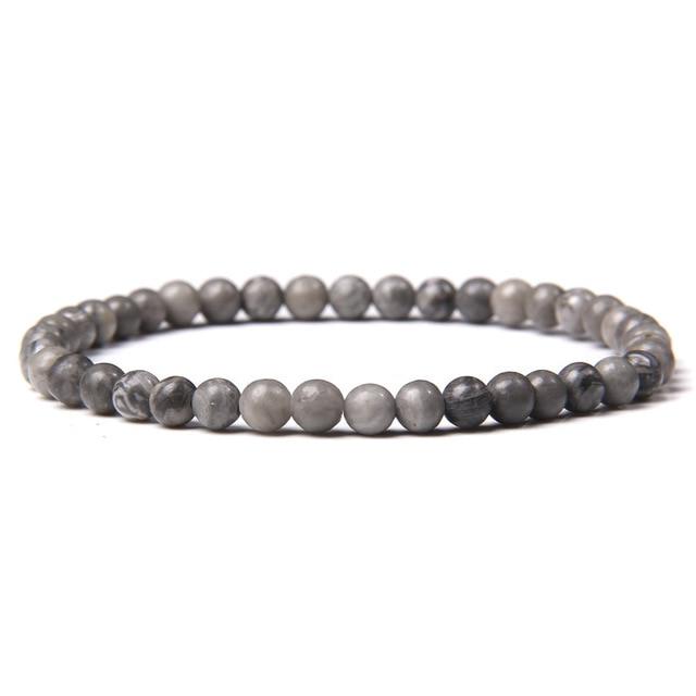 Natural Stone Chakra 4mm Beads Bracelet