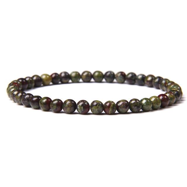 Natural Stone Chakra 4mm Beads Bracelet