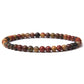 Natural Stone Chakra 4mm Beads Bracelet