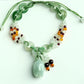 Charming Perfections High Quality Natural Green Jade Garnet tulip bracelet Jewelry with white background Pure Natural Stone Crystal Beauty Jewelry. Perfect for Birthday Gifts, Anniversary, Black Friday, Christmas, or any Occasion. Perfect Present for a Loved one. Fashion and Style. Very Fashionable for that special someone.