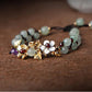 Luxury Aventurine & Garnet Vintage Handmade Bracelet