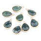 Water Drop Shape Natural Stone Pendant and Necklace