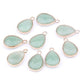 Water Drop Shape Natural Stone Pendant and Necklace