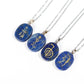 Reiki Natural Stones Necklace Lapis, Rose Quartz & More