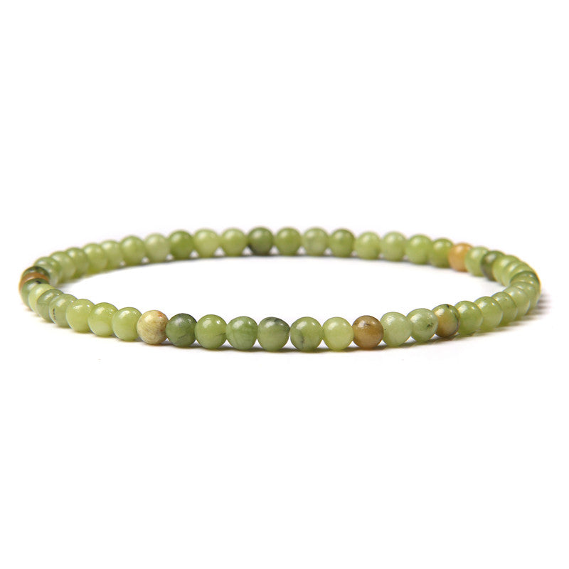 Natural Stone Chakra 4mm Beads Bracelet